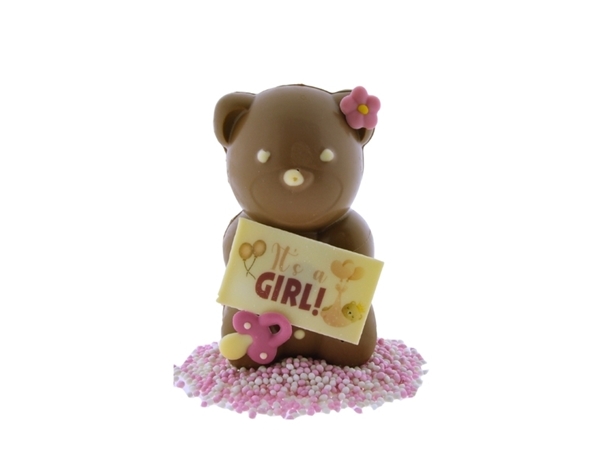 Geboorte beertje Roze